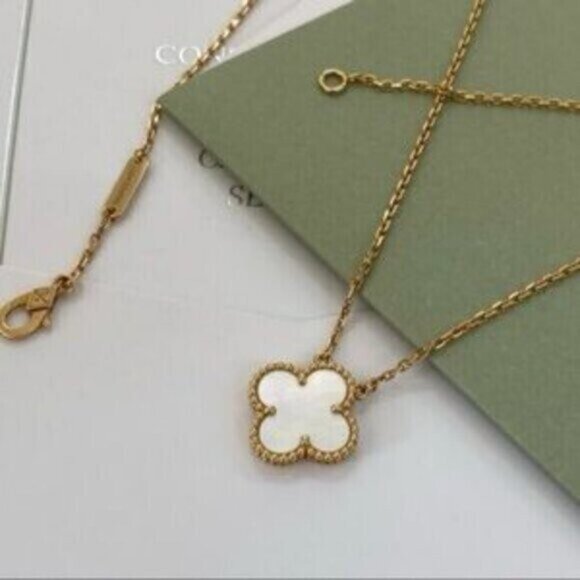 Van Cleef & Arpels 18K White Necklace - Picture 7 of 7